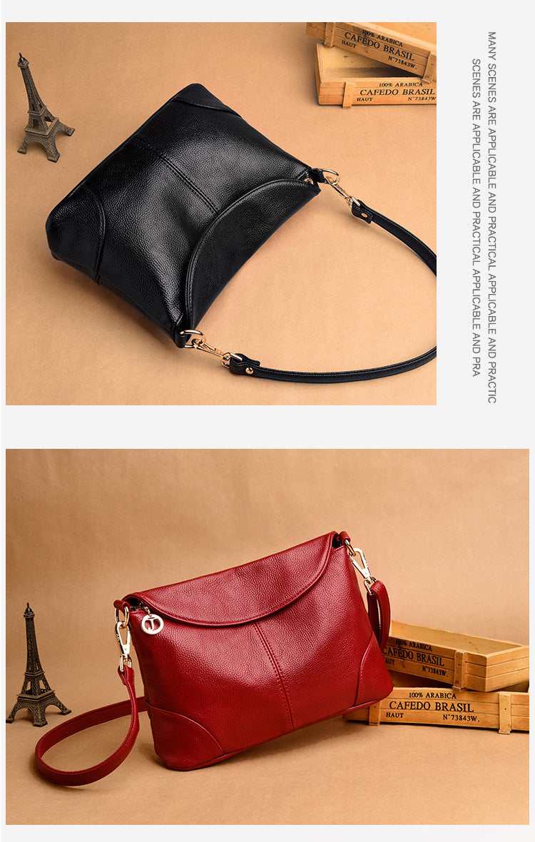 Claire Leather Crossbody Bag