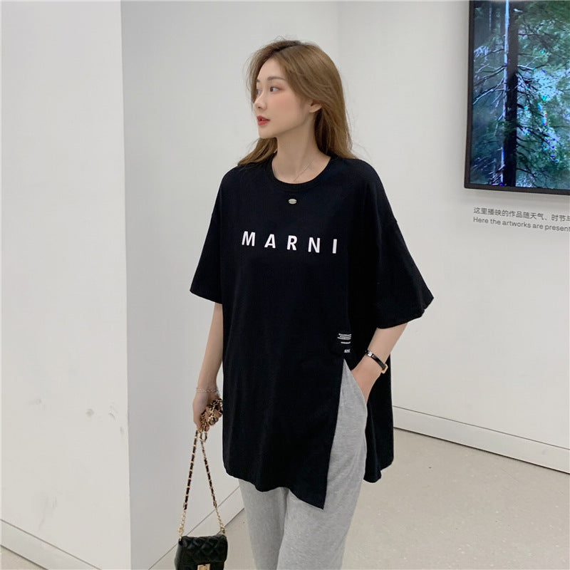 Casual Top T-shirt With Short Sleeves Women