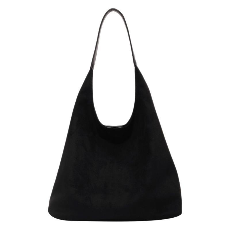 Suede One-shoulder Underarm Bag Women's Large Capacity