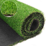 6.5ft X 15ft Artificial Turf 0.8' Mat With Drainage Holes. Fake Grass With Rubber Backing, Economical And Ideal For Indoor & Outdoor Pet Areas, Garden, Lawn, Patio & Balcony Decor