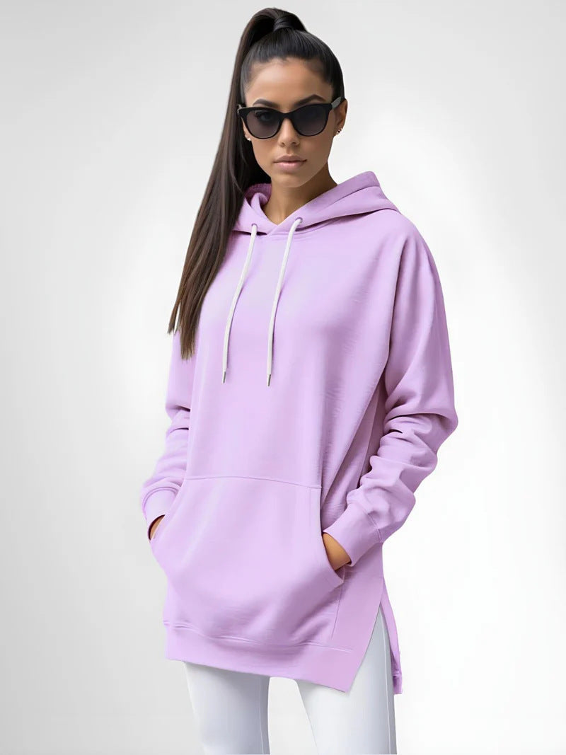 Women's Mouse Bag With Shoulder Sleeve Hooded Casual Sweatshirt