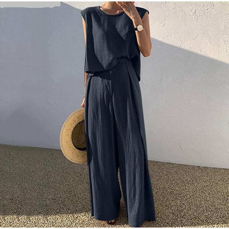 Women's Fashion Casual Loose Two-piece Suit