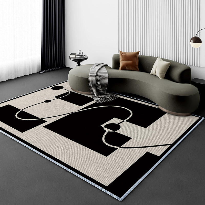 Living Room Carpet Fully Covered Bedroom And Household Sofa Table Carpet Bedside Stain-resistant Non-slip Foot Mat