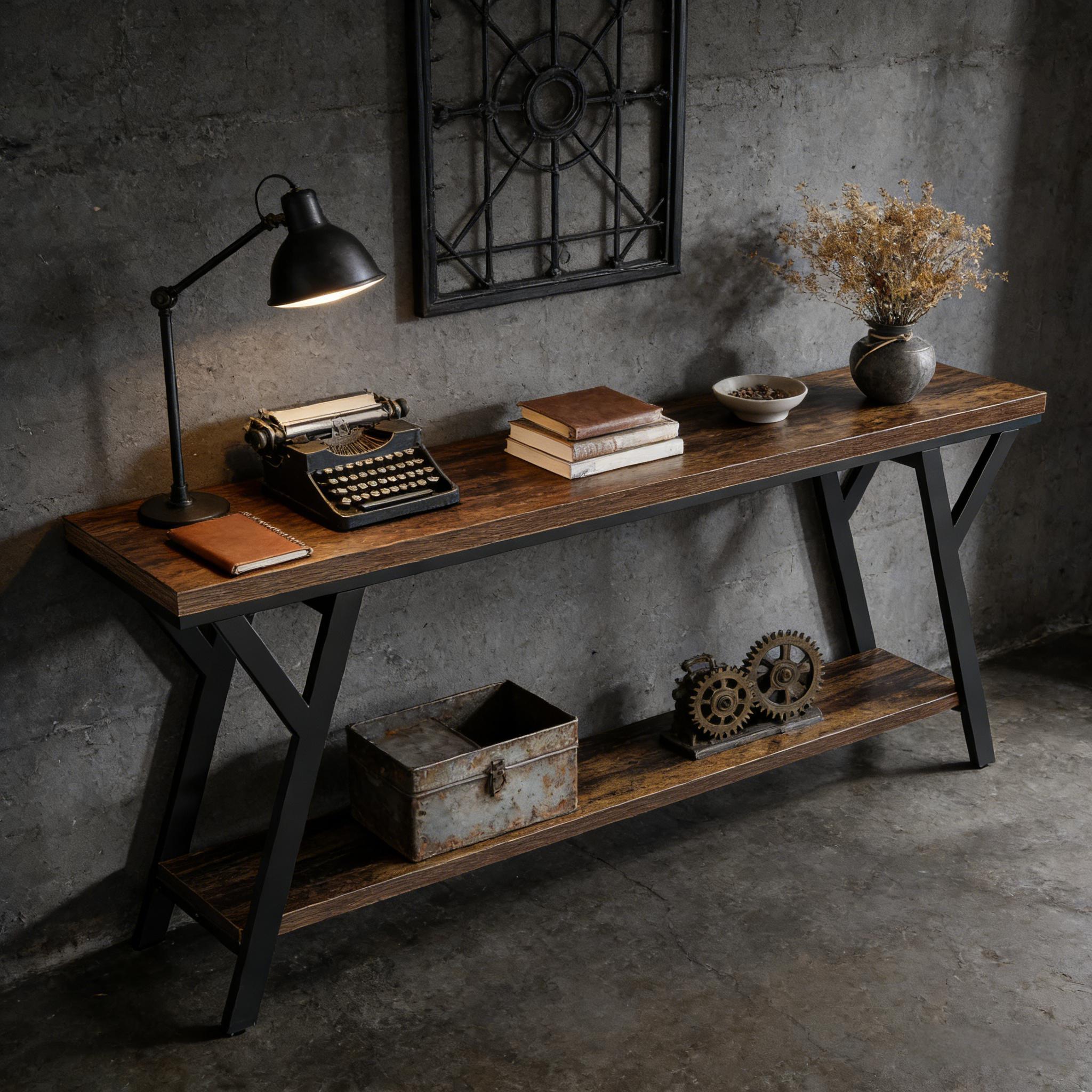 Couch Table,2-Tier Console Table,Sofa Table Couch
