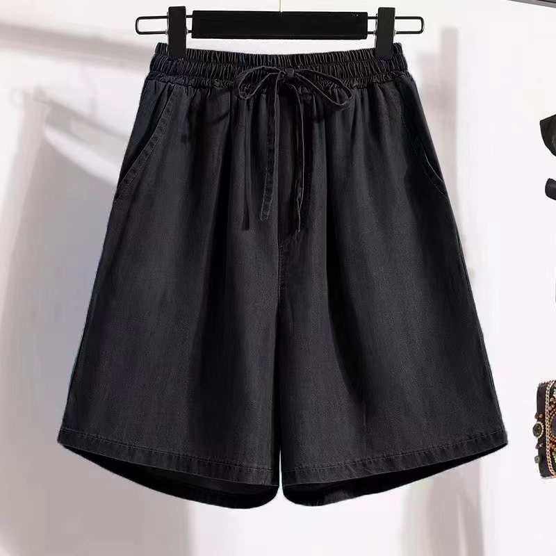 Lyocell Denim Shorts For Women Summer New