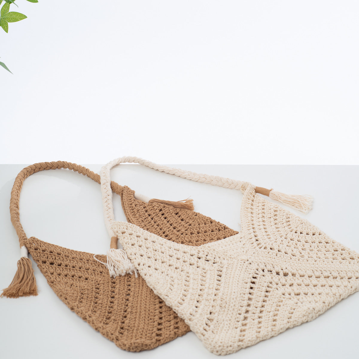 Fashion Woven Women's One Shoulder Handbag