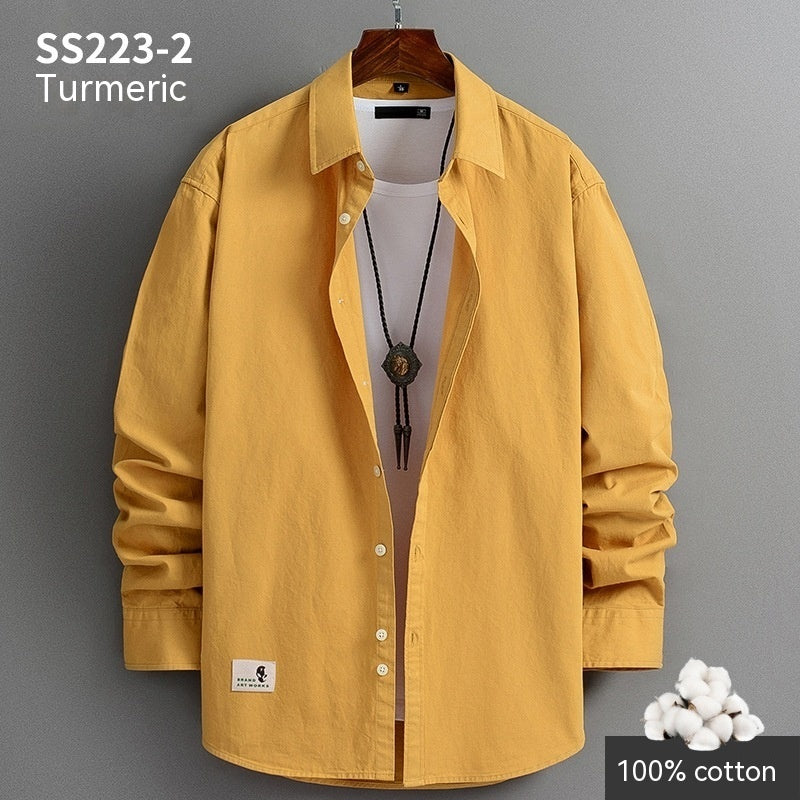 Men's Coat All-match Fashion Workwear Shirt