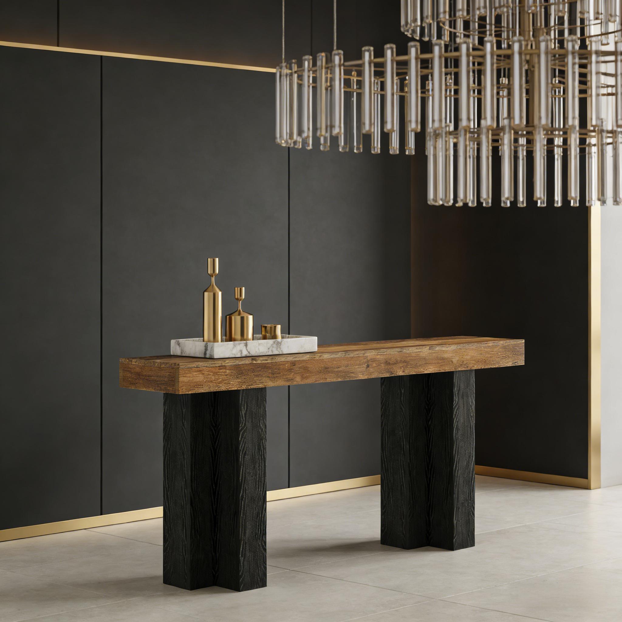 Narrow Sofa Table,Console Table,Storage Entryway Table