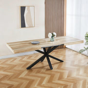 Extendable Table ,DINING TABLE,OFFICE TABLE,COFFEE TABLE,240 200 160x90x75cm,walnut Color
