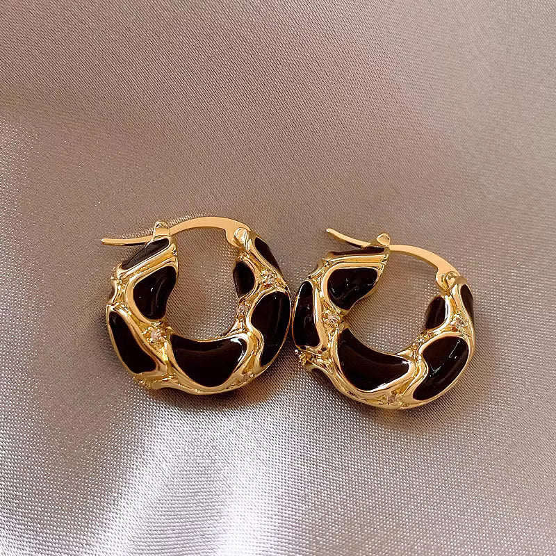 Gold Plated Hoop Earrings