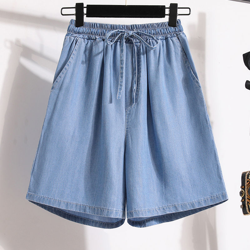 Lyocell Denim Shorts For Women Summer New