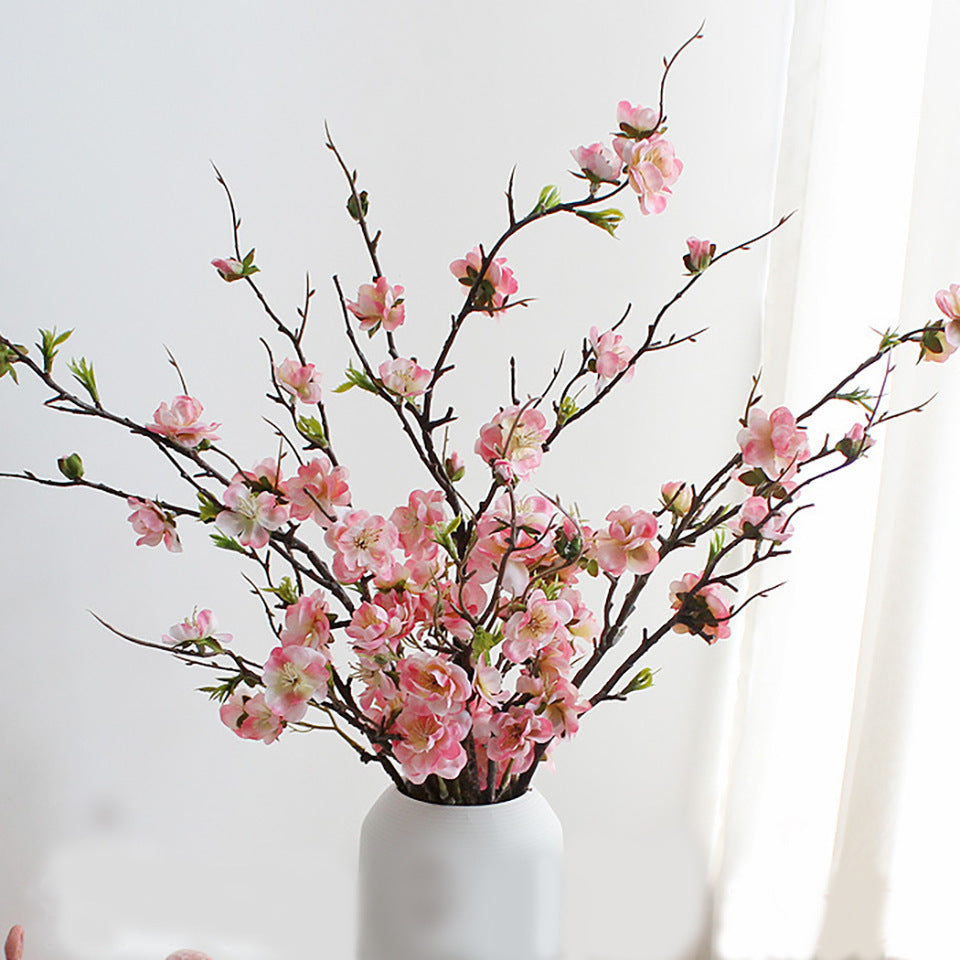 Long 26-head Artificial Wintersweet Branch Fake Flower Soft Decoration