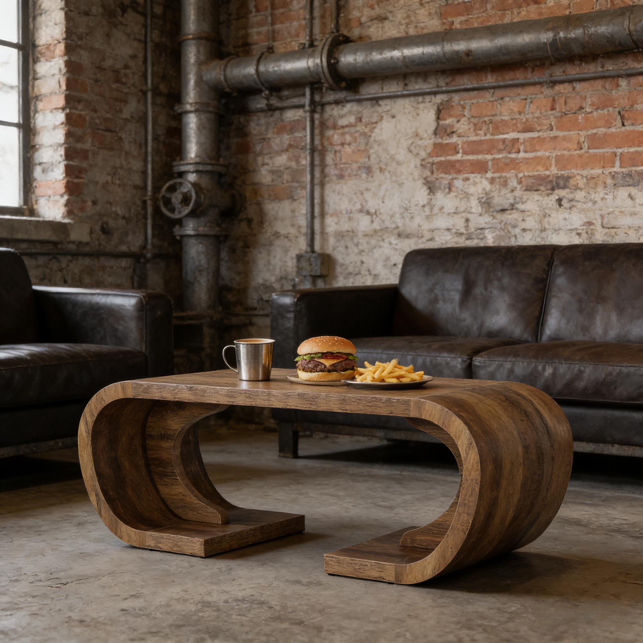 C-Shaped Chating Table,Center Table,Coffee Table
