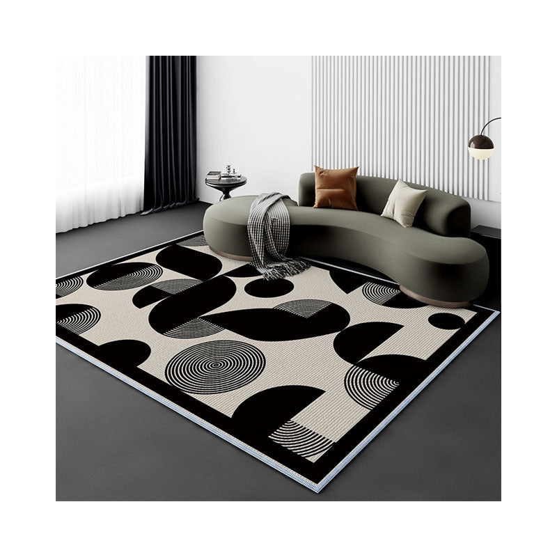 Living Room Carpet Fully Covered Bedroom And Household Sofa Table Carpet Bedside Stain-resistant Non-slip Foot Mat