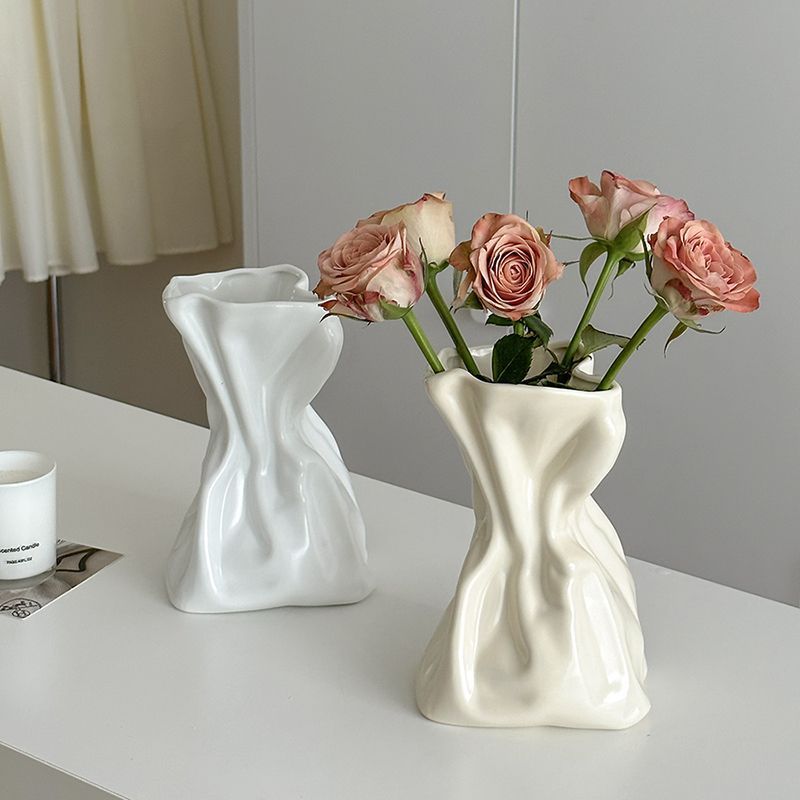 Simple Cream Style Vase Decoration Home Decoration