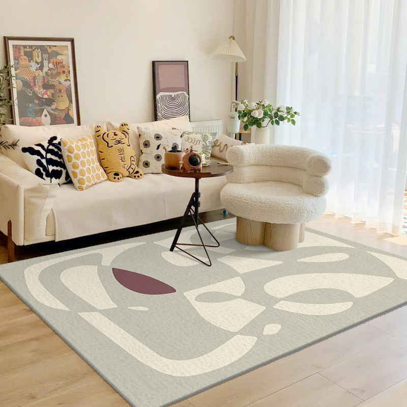 Abstract Geometric Style Living Room Carpet