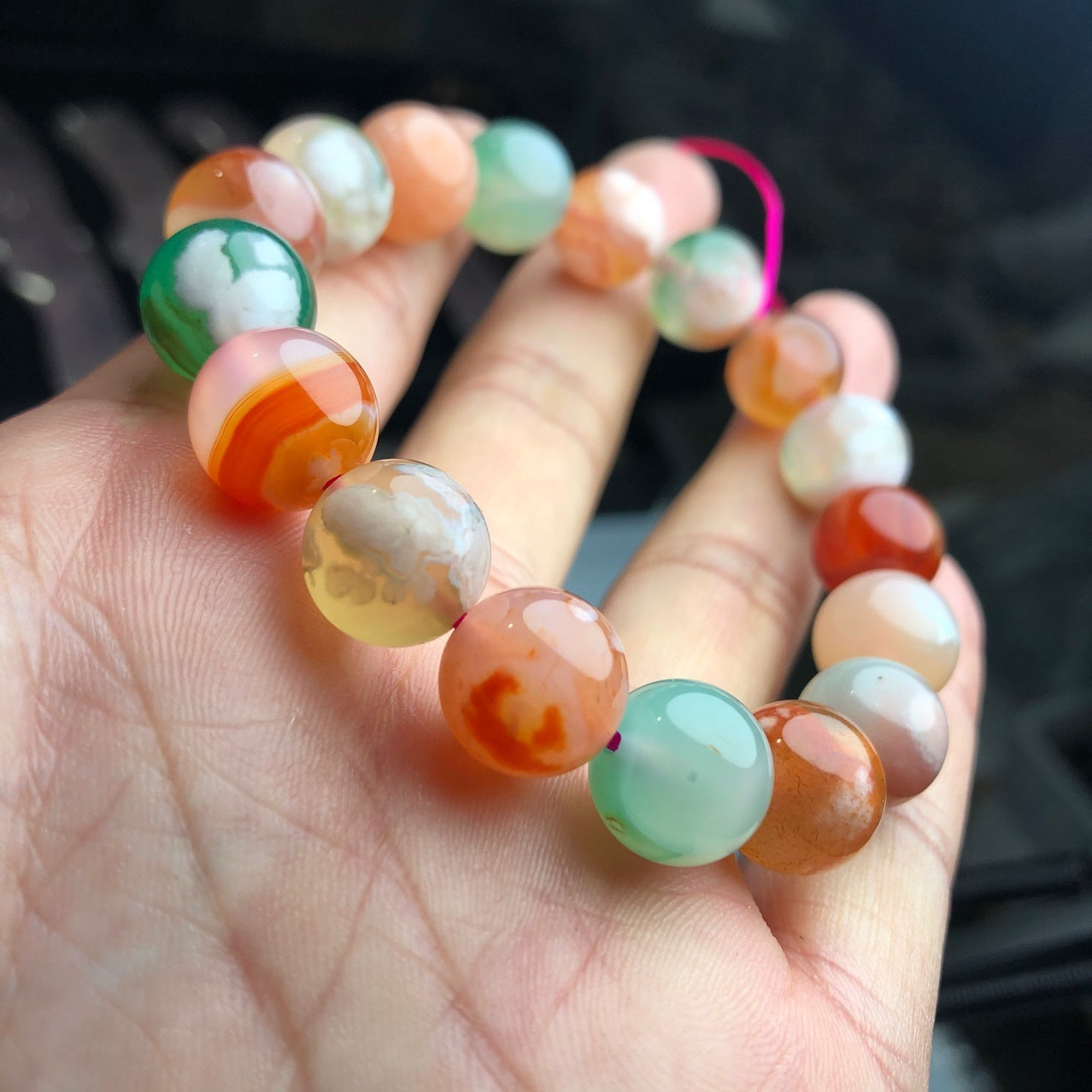 Women's Fashion Natural Personality Agate Bracelet