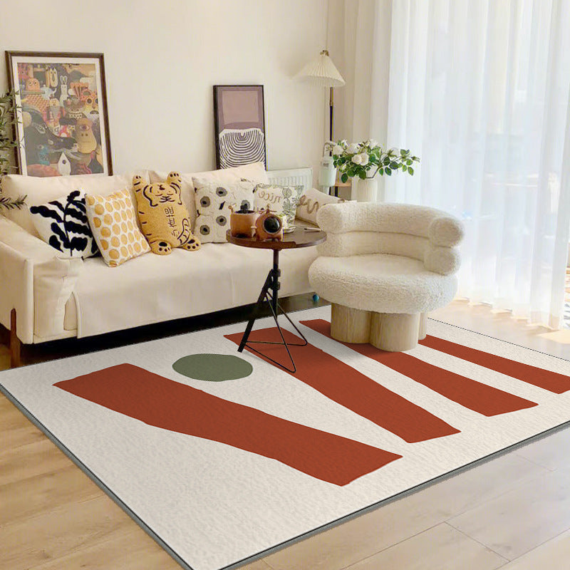 Abstract Geometric Style Living Room Carpet