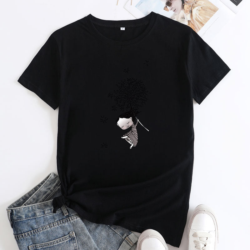 Comfort And Casual Women's Hot Sale Short Sleeve T-shirt